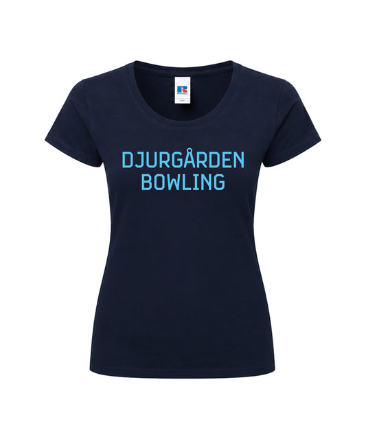 DIF Bowling Wordmark T-shirt Dam